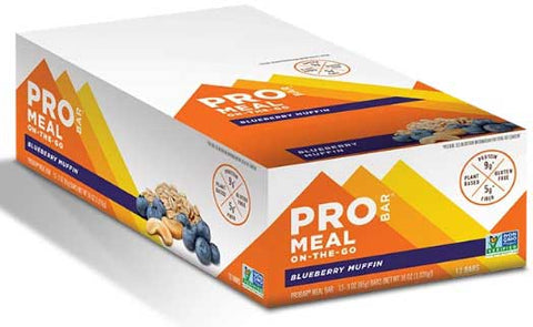 Probar Blueberry Muffin Meal Bar, 3 Ounce - 12 count per pack -- 4 packs per case