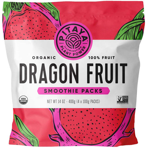 Pitaya Plus Organic Dragon Fruit Smoothie, 14 Ounce -- 8 per case