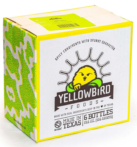 Yellowbird Serrano Condiment Sauce, 19.6 ounce -- 6 per case