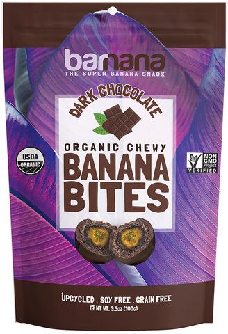 Barnana Chocolate Covered Banana Bites, 40 Gram -- 36 per case.