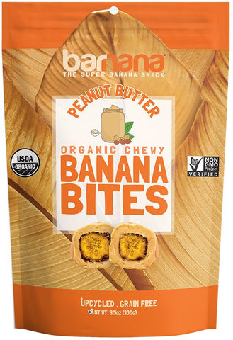 Barnana Organic Single Serve Peanut Butter Banana Bites, 40 Gram -- 36 per case