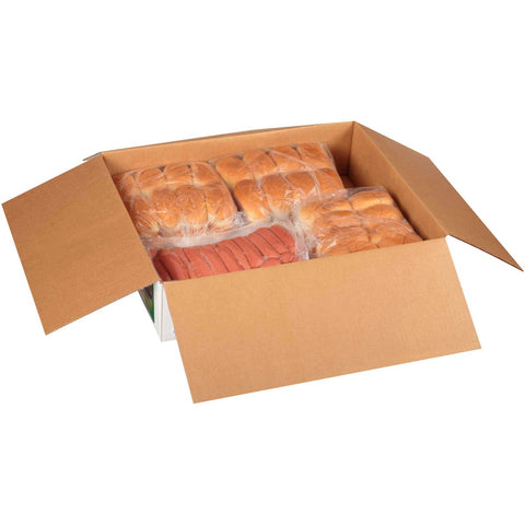 Nathan's Famous All Beef Frank and Slider Bun Combo -- 48 per case