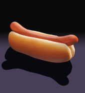 Nathans Famous 2/1 Skinless Beef Frank, 12 inch -- 20 per case.