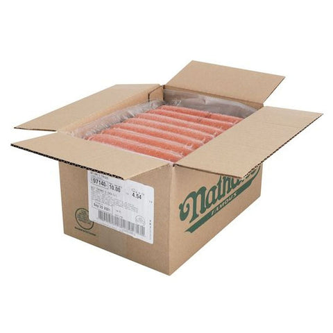 Nathans Famous 5/16 Beef Frank, 5 Pound -- 2 per case