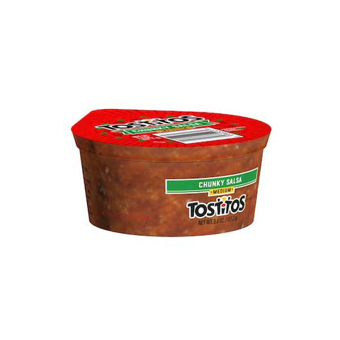 Tostitos Medium Chunky Salsa Dip, 3.8 Ounce -- 30 per case