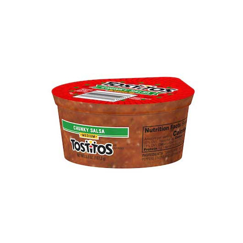 Tostitos Medium Chunky Salsa Dip, 3.8 Ounce -- 30 per case