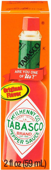 Tabasco Pepper Sauce, 2 Fluid Ounce -- 24 per case