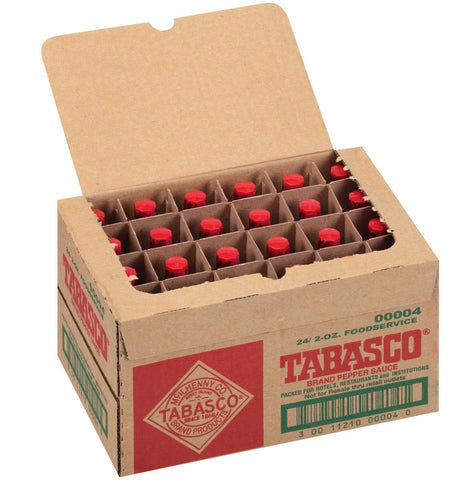 Tabasco Restaurant Pepper Sauce, 2 Fluid Ounce Bottle -- 24 per case