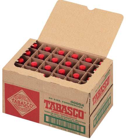 Tabasco Restaurant Pepper Sauce, 2 Fluid Ounce Bottle -- 24 per case