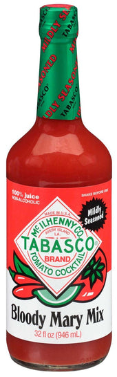 Tabasco Original Bloody Mary Mix, 32 Fluid Ounce -- 12 per case