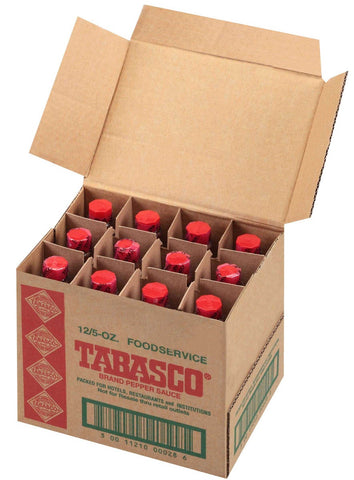 Tabasco Restaurant Pepper Sauce, 5 Fluid Ounce Bottle -- 12 per case