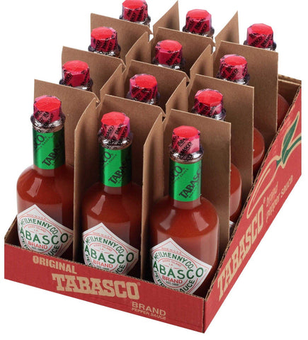 Tabasco Original Pepper Sauce, 12 Fluid Ounce Bottle -- 12 per case