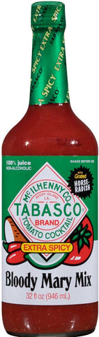Tabasco Spicy Bloody Mary Mix, 32 Fluid Ounce -- 12 per case