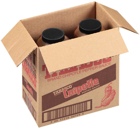 Tabasco Smoked Red Jalapeno Chipotle Pepper Sauce, 0.5 Gallon -- 2 per case