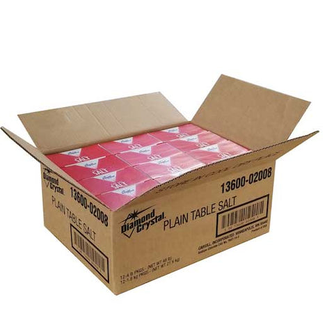 Diamond Crystal Plain Table Salt, 4 Pound -- 9 per case