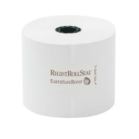 National Checking Company White Bond 1 Ply Register Roll Tape, 2.25 inch -- 40 per case.