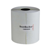 National Checking Company White/Canary Carbonless 2 Ply Register Roll Tape, 3.25 inch -- 30 per case.