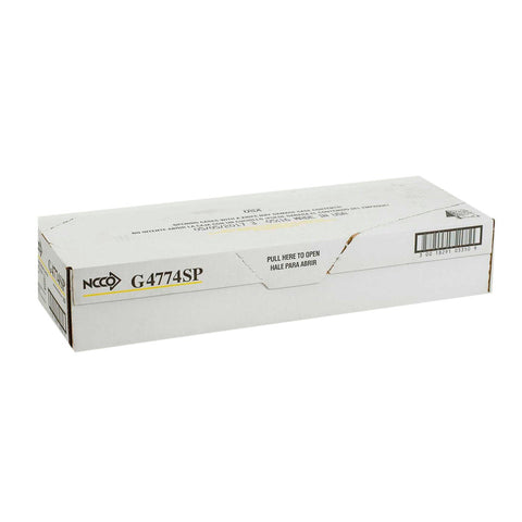 National Checking Company Guest Check Board - 1 Part Green, 13 Line, 4.20 x 7.25 inch -- 2500 per case.