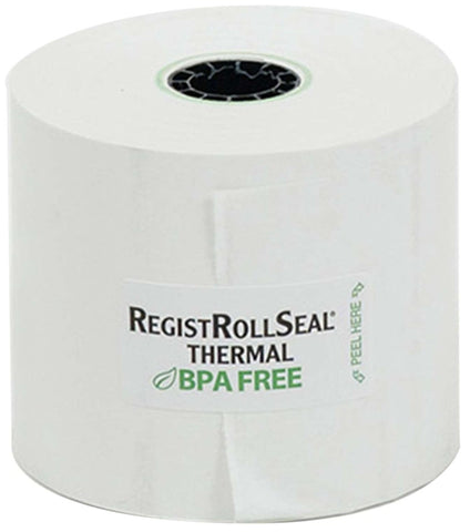 National Checking Company White 1 Ply Register Roll Tape, 2.25 inch -- 40 rolls per case