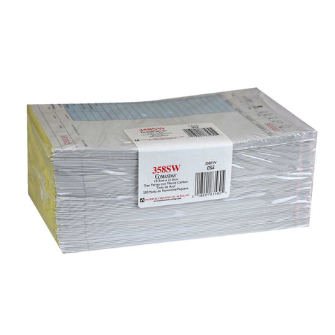 National Checking No Carbon 3 Part 17 Line Blue Guestcheck, 250 checks per book -- 8 books per case.
