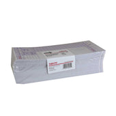 National Checking Company Carbonless Guest Check Board - 2 Part Purple, 16/32 Line, 4.20 x 9.75 inch -- 2500 per case.