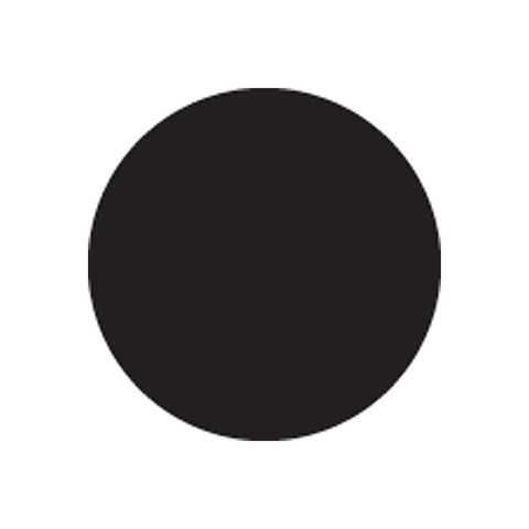 National Checking Black Circle Permanent Label, 5 inch -- 1000 per case.
