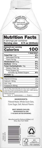 Elmhurst Milked Oats, 32 Fluid Ounce -- 6 per case
