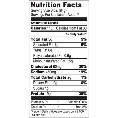 Tyson Fully Cooked Boneless Skinless Chicken Breast Strips with Seasoned Rib Meat , 1.375 Pound -- 8 per case.