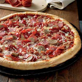 Bonici Pizza Topper Sausage Pork and Chicken Topping, 5 Pound -- 2 per case.