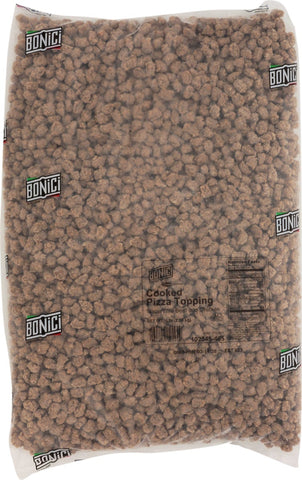 Tyson Small Chunk Beef and Chicken Pizza Topping, 5 Pound -- 8 per case.