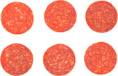 Tyson Mr.Nuccio Original Thick Slice Pepperoni Pizza Topping, 12.5 Pound -- 2 per case.