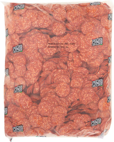 Bonduelle Bonici Chicken and Beef Sliced Pepperoni, 12.5 Pound -- 2 per case.