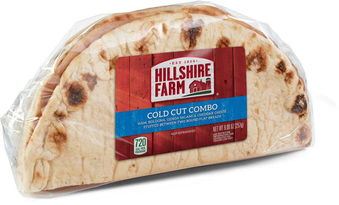 Hillshire Farm Cold Cut Combo Flatbread Sandwich, 9.2 Ounce -- 10 per case