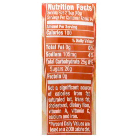 Smuckers Caramel Sundae Syrup, 20 Ounce -- 12 per case.
