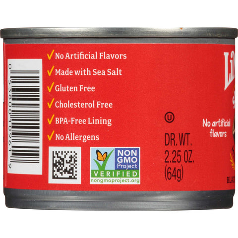Lindsay Sliced California Black Ripe Olives, 2.25 Ounce -- 24 per case.