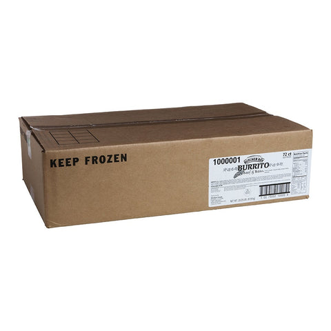 Windsor Butcher Boy Beef, Beans and Red Chili Burrito, 4.5 Ounce -- 72 per case.