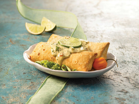 Windsor Posada Shredded Beef Chimichanga, 5 Ounce -- 48 per case.
