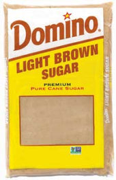 Domino Light Brown Sugar, 1 Pound -- 24 per case.