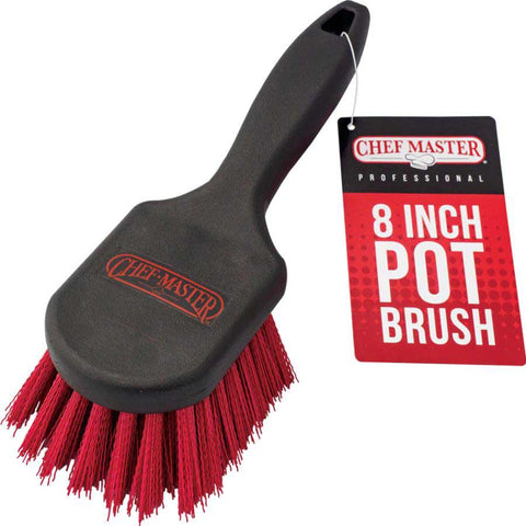 Chef Master Pot Brush, 8 inch -- 12 per case.