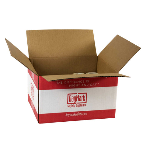 Daymark DissolveMark Shelf Life Use By Food Label, 2 x 4 inch -- 12 rolls per case.