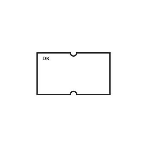 Daymark DuraMark DM3 1 Line White Date Coder Label -- 8 rolls per case.