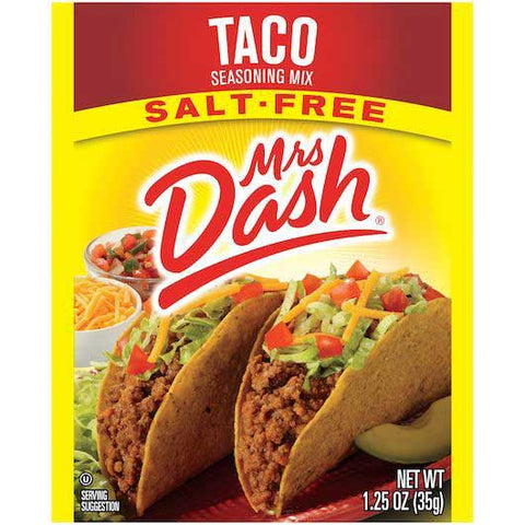 Dash All Natural Taco Seasoning Mix, 1.25 Ounce -- 12 per case