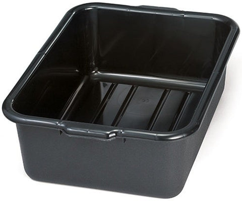 Tablecraft Black Tote Box, 7.5 Gallon -- 12 per case