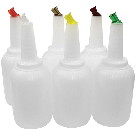 Tablecraft Pour Master Gallon Complete Assorted Store N Pourer -- 6 per case.