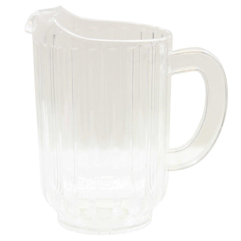 Tablecraft SAN Plastic Pitcher, 60 Ounce -- 12 per case.