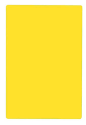 Tablecraft Polyethylene Yellow Cutting Board, 15 x 20 inch.