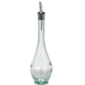 Tablecraft Siena Olive Oil Bottle with Stainless Steel Pourer, 16 Ounce -- 6 per case.