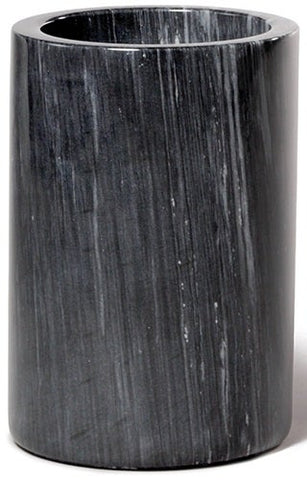 Tablecraft Black Marble Wine Cooler, 5 x 5 x 7 inch -- 6 per case