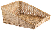 Tablecraft Angled Rectangular Handwoven Willow Basket, 19 x 15.5 inch -- 4 per case