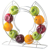 Tablecraft Chrome Plated O Circular Fruit Basket -- 6 per case